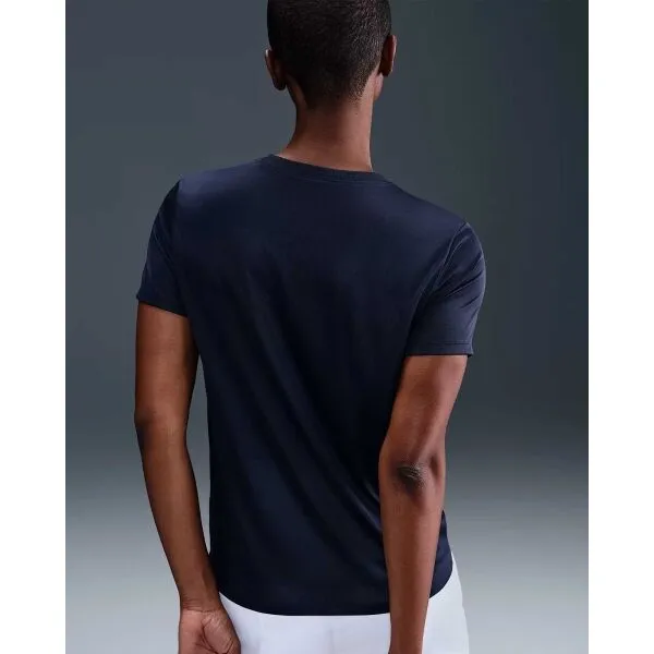 Nike NK DF TEE RLGD LBR Dámske tréningové tričko, tmavo modrá, veľkosť