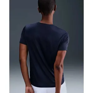 Nike NK DF TEE RLGD LBR Dámske tréningové tričko, tmavo modrá, veľkosť