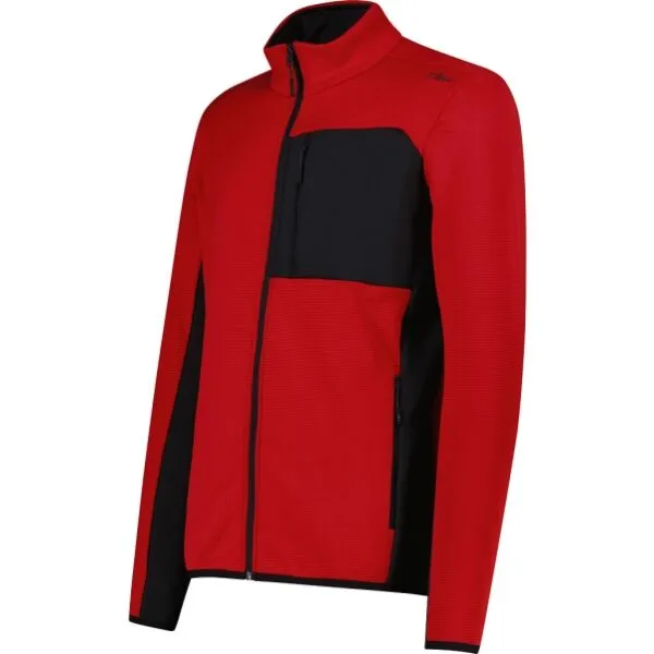 CMP MAN JACKET Pánska mikina, červená, veľkosť