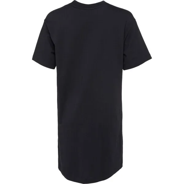 Nike NSW ESSNTL SS DRESS TSHRT Dámske šaty, čierna, veľkosť