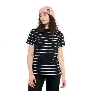 HORSEFEATHERS Top Pyper - black stripes BLACK velikost M