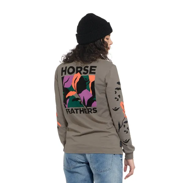 HORSEFEATHERS Top Reiko - taupe BEIGE velikost M