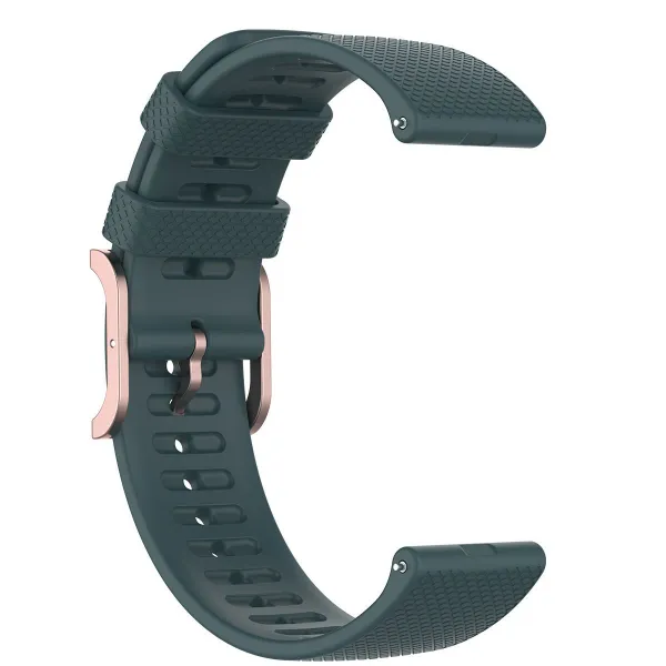 BStrap Silicone Rain remienok na Xiaomi Amazfit Bip, dark green (SSG014C0805)