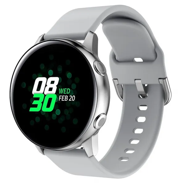 BStrap Silicone V2 remienok na Xiaomi Amazfit Bip, gray (SSG002C0305)