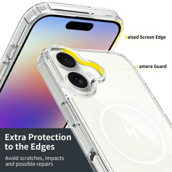 Magsafe Clear obal, iPhone 17, priehľadný