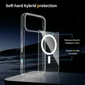 Magsafe Clear obal, iPhone 17 Pro Max, priehľadný