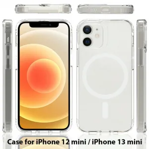 Magsafe Clear obal, iPhone 13 Mini, priehľadný
