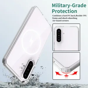Magsafe Clear obal, Samsung Galaxy A56, priehľadný