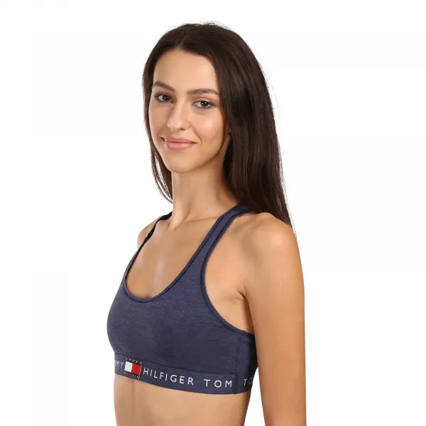 Dámska podprsenka Tommy Hilfiger modrá (UW0UW06221 DZ2) M