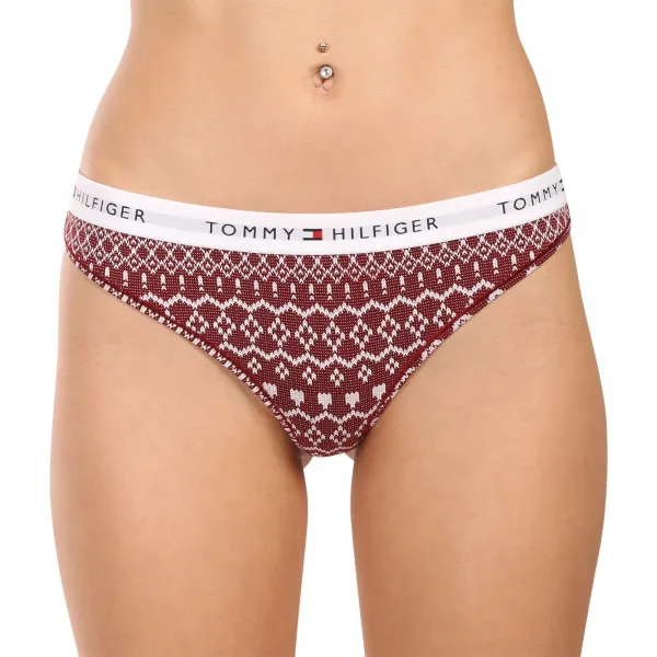 3PACK dámske tangá Tommy Hilfiger viacfarebná (UW0UW06134 0WX) M