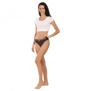 Dámske tangá Tommy Hilfiger sivé (UW0UW06227 P5Q) M