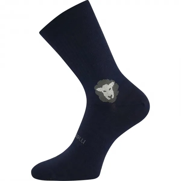 3PACK ponožky VoXX merino modré (Barefootan merino-blue) S