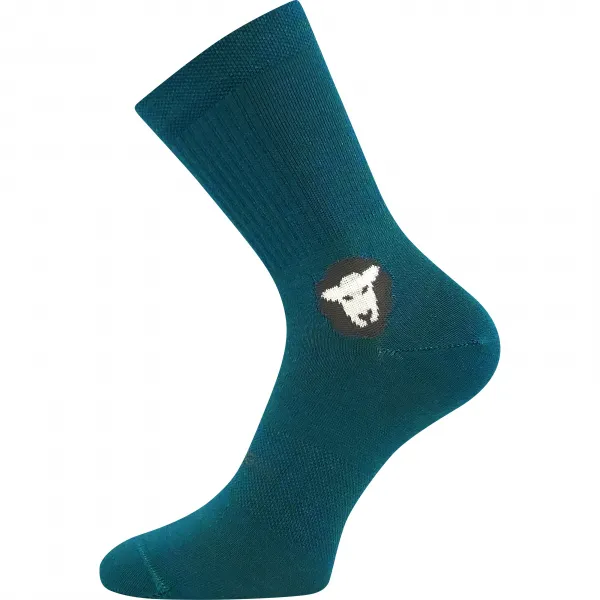 3PACK ponožky VoXX merino zelené (Barefootan merino-green) S