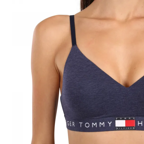 Dámska podprsenka Tommy Hilfiger modrá (UW0UW05715 DZ2) M