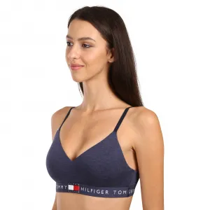 Dámska podprsenka Tommy Hilfiger modrá (UW0UW05715 DZ2) M