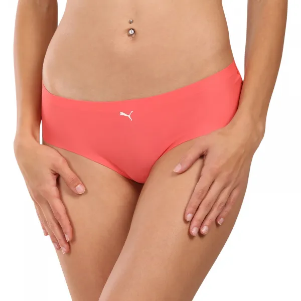 2PACK dámske nohavičky Puma bezšvové červené (100001012 022) M