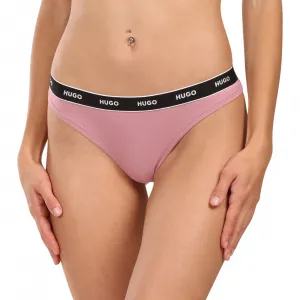 3PACK dámske tangá HUGO viacfarebné (50545680 961) M