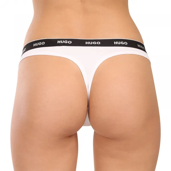 3PACK dámske tangá HUGO viacfarebné (50545680 968) S