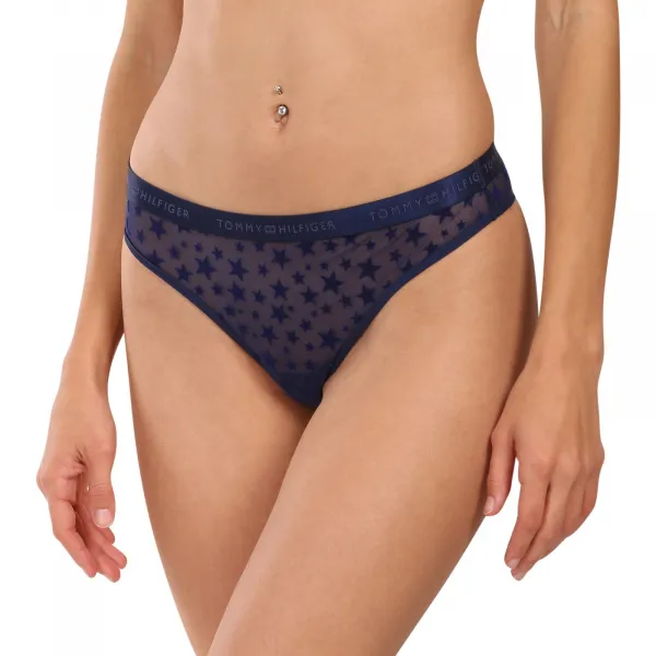 3PACK dámske tangá Tommy Hilfiger viacfarebné (UW0UW06135 0WJ) M