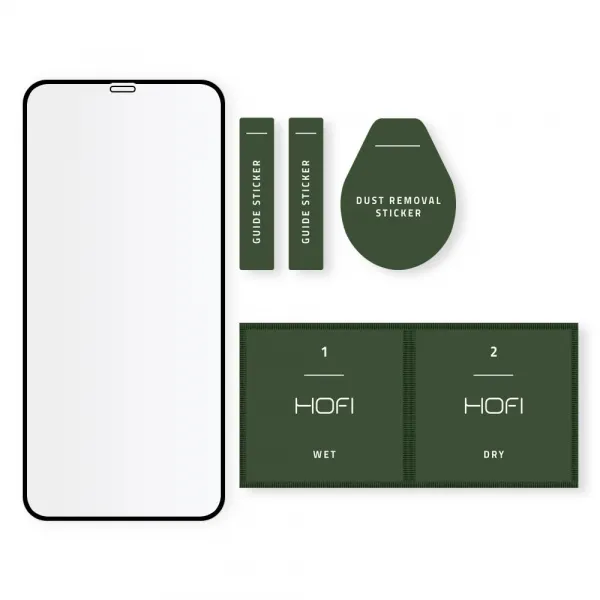 HOFI Full Pro ochranné sklo na iPhone 12 mini, čierne