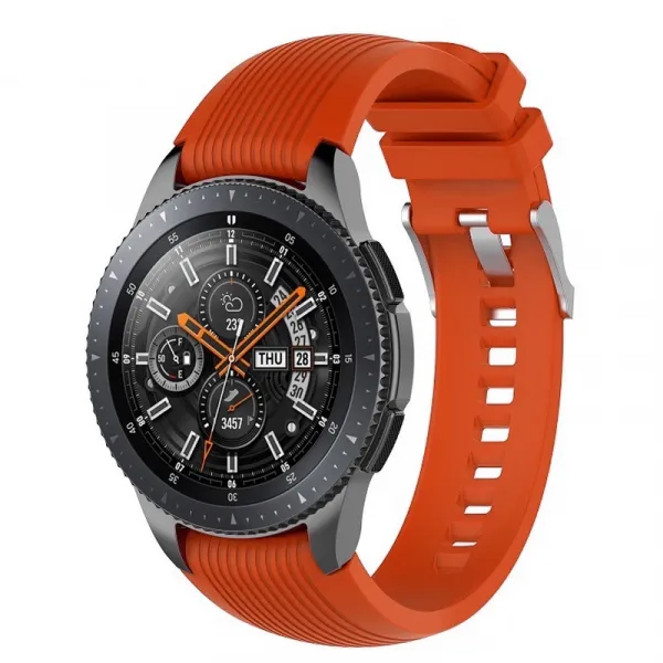 BStrap Silicone Davis remienok na Garmin Venu 2, orange (SSG008C0410)