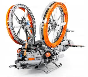 Vrtuľník mechanická stavebnica 817 dielikov