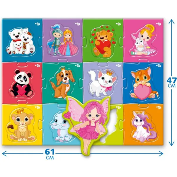MAXI puzzle 24 Zlatúšikovia (61x47cm)