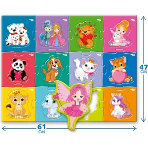 MAXI puzzle 24 Zlatúšikovia (61x47cm)
