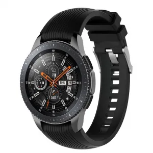 BStrap Silicone Davis remienok na Garmin Venu 2, black (SSG008C0110)