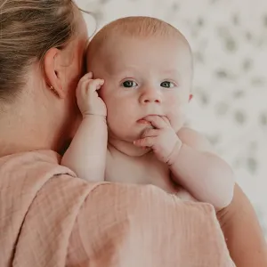 BIBS mušelínová zavinovačka z BIO bavlny - Baby Blue