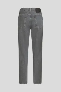 Džínsy Karl Lagerfeld Kl Tapered Jeans Washed Dark Grey
