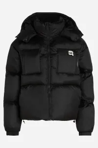 Bunda Karl Lagerfeld Ikon Puffer Jacket Black