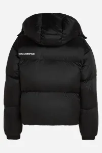 Bunda Karl Lagerfeld Ikon Puffer Jacket Black