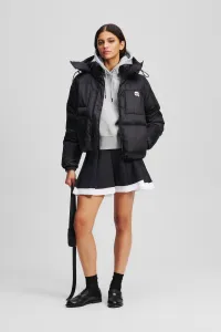Bunda Karl Lagerfeld Ikon Puffer Jacket Black