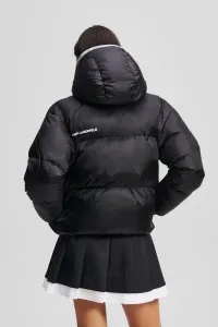 Bunda Karl Lagerfeld Ikon Puffer Jacket Black