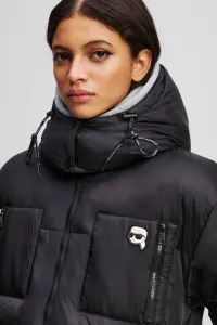 Bunda Karl Lagerfeld Ikon Puffer Jacket Black