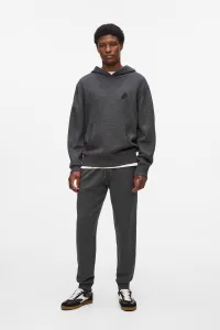 Tepláky Karl Lagerfeld Kameo Knitted Sweatpants Medium Grey Melange