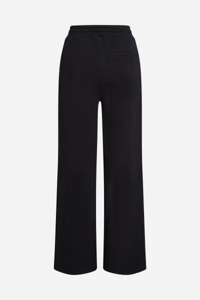 Tepláky Karl Lagerfeld Wide Leg Sweatpants Black