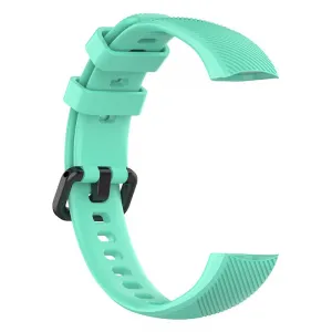 BStrap Silicone Line remienok na Honor Band 4, teal (SHO001C09)