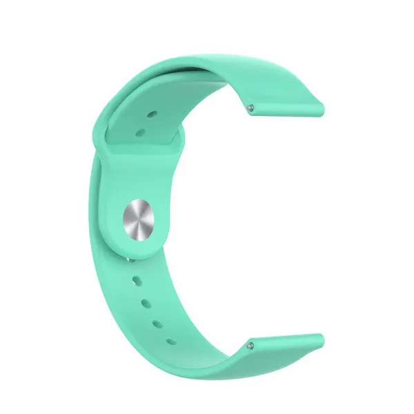 BStrap Silicone remienok na Garmin Venu 2S, teal (SGA009C0401)
