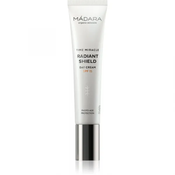 MÁDARA Time Miracle Radiant Shield rozjasňujúci ochranný krém SPF 15 40 ml
