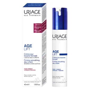 Uriage Age Lift Smoothing Firming Day Cream spevňujúci denný krém proti vráskam s kyselinou hyalurónovou 40 ml