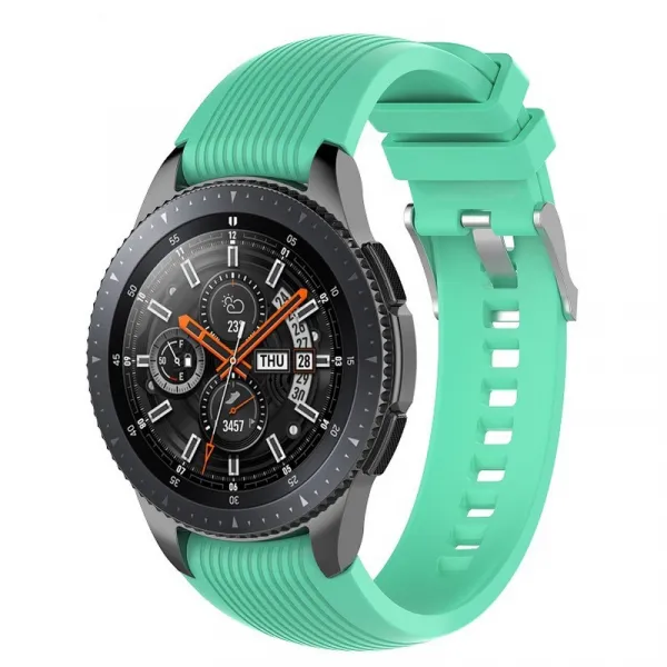 BStrap Silicone Davis remienok na Garmin Vivoactive 4, teal (SSG008C0706)