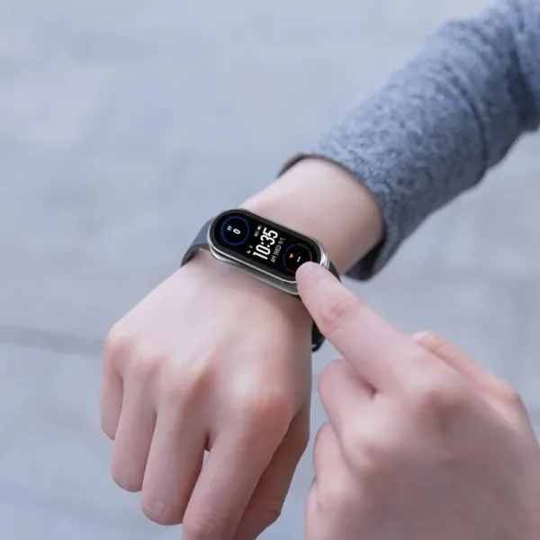 Tech-Protect Defense 360 puzdro so sklom na Xiaomi Smart Band 9, čierne