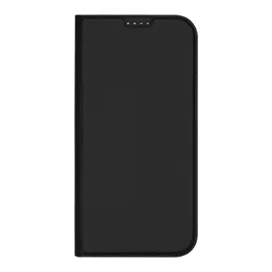 Dux Ducis Skin Pro knižkové puzdro na iPhone 16 Pro, čierne