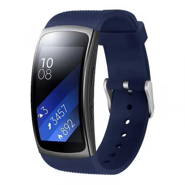 BStrap Silicone Land remienok na Samsung Gear Fit 2, dark blue (SSG005C02)