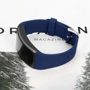 BStrap Silicone Land remienok na Samsung Gear Fit 2, dark blue (SSG005C02)