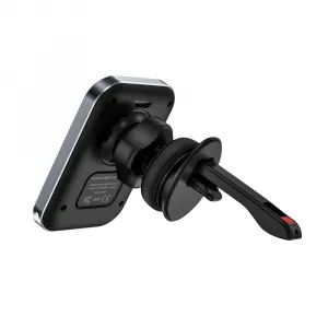 Tech-Protect V2 Vent MagSafe držiak na mobil do auta 15W, čierny