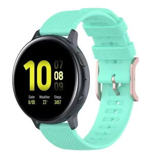 BStrap Silicone Rain remienok na Samsung Galaxy Watch 3 45mm, teal (SSG014C20)