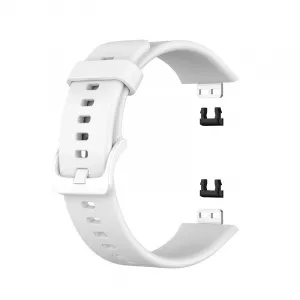 BStrap Silicone remienok na Huawei Watch Fit, white (SHU005C02)